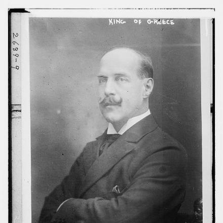 Re Costantino I di Grecia. © Congress Library pnp_ggbain.12984 