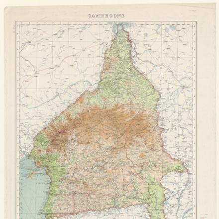 Mappa  del Cameroon, 1913. © B. N. F. département Cartes et plans ark_12148_btv1b532099561