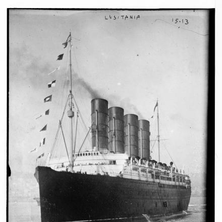 Il Lusitania © Congress Library pnp_ggbain.00081