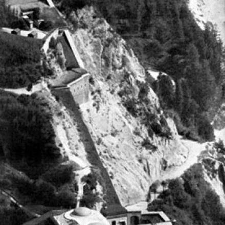 Il forte austriaco di Malborghetto prima dei bombardamenti
