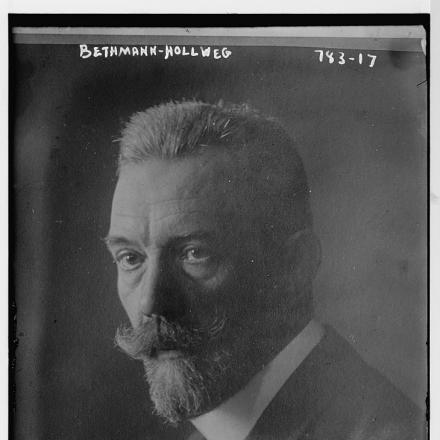 Il Cancelliere tedesco Theobald von Bethmann-Hollweg. © Congress Library pnp_ggbain.17040