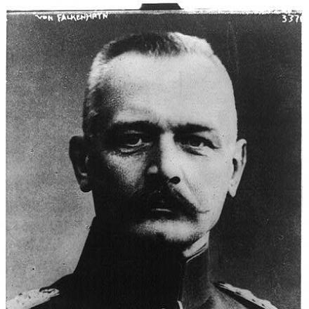 Il Generale Erich  Von Falkenhayn © Congress Library pnp_cph.3b31617
