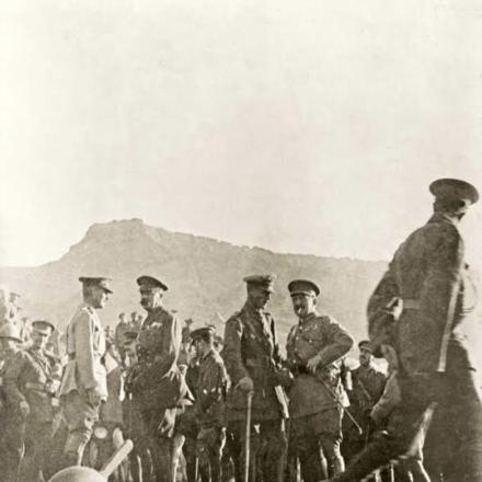 Lord Kitchener & his Generals at ANZAC, 14.11.15