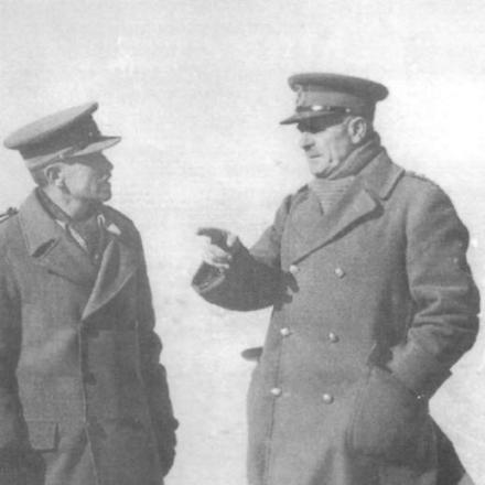 Generale Sir. Archibald Wavell (destra), Comandante in carica delle truppe britanniche nel Medio Oriente - FONTE Institute for Historical Review