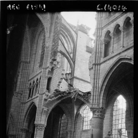Soissons, interno della cattedrale - Fonte Gallica 