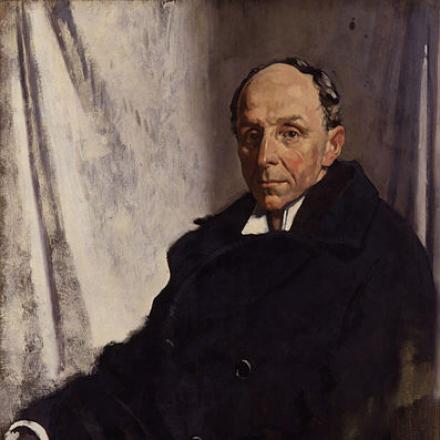 Lord Robert Cecil. Ritratto di William Orpen presso la National Portrait Gallery - NPG 4184 