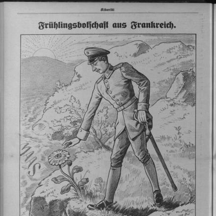 Vignetta “Ambasciata di Francia Primavera” su Kirkeirki