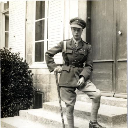 Il principe di Galles Edoardo durante la Prima Guerra mondiale. Fonte: British Library