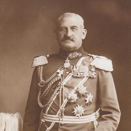 Il Generale Alexander von Linsingen. Autore Cartolina: Gustav Liersch & Co, Berlin.