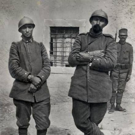 Cesare Battisti e Fabio Filzi prigionieri - Foto: ©Museo Civico del Risorgimento di Bologna