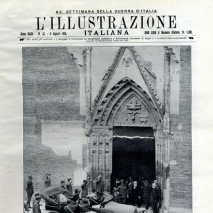 Il re, il primo ministro Boselli e il generale Porro - Fonte: Illustrazione italiana
