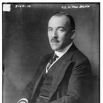 Il Ministro degli esteri tedesco Gottlieb von Jagow. © Congress Library pnp_ggbain.21135