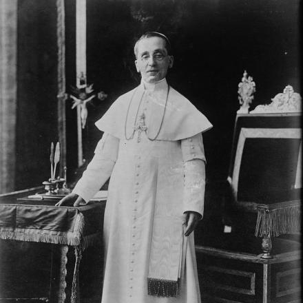 Papa Benedetto XV - Fonte: Immagine di pubblico dominio