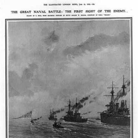 La grande battaglia navale - Fonte: Library of Congress Digital Id cph 3b15476