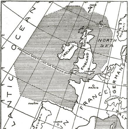 La nuova zona sottomarina tedesca di guerra 