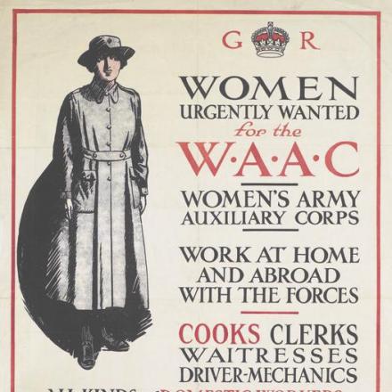 Poster, Women's Army Auxiliary Corps - Fonte: © IWM (Art.IWM PST 13171)