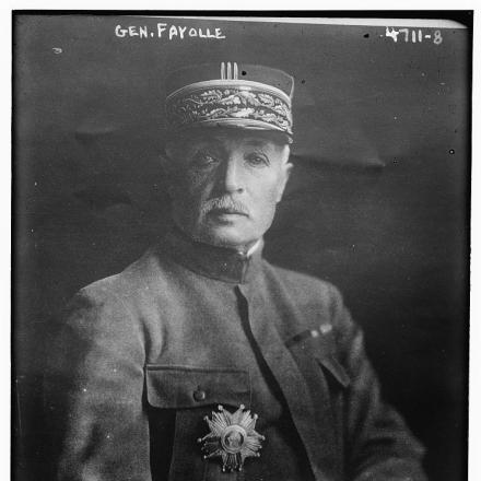 Il generale francese Marie Émile Fayolle © Congress Library pnp_ggbain.27550