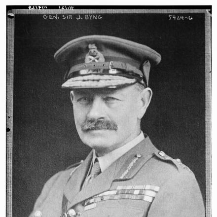 Il Generale Sir Julian Byng © Congress Library pnp_ggbain.32145