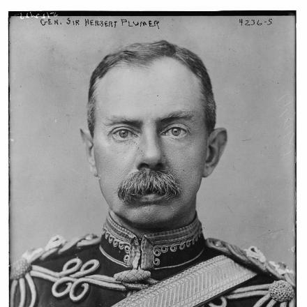 Il Generale Sir Herbert Plumer © Congress Library pnp_ggbain.24608