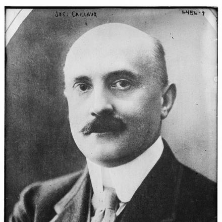 Joseph-Marie Auguste Caillaux © Congress Library pnp_ggbain.25994