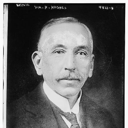 Il Primo Ministro australiano William "Billy" Hughes © Congress Library pnp_ggbain.28180