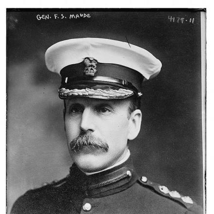 Il Generale Frederick Stanley Maude, morto di colera a Baghdad il 18 novembre 1917 © Congress Library pnp_ggbain.24178