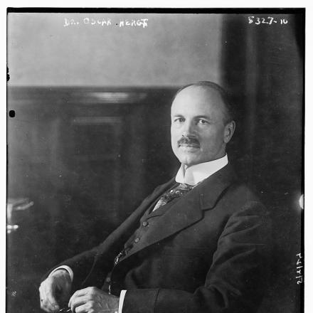 Il Ministro delle finanze della Prussia Oskar Hergt. © Congress Library pnp_ggbain.31617