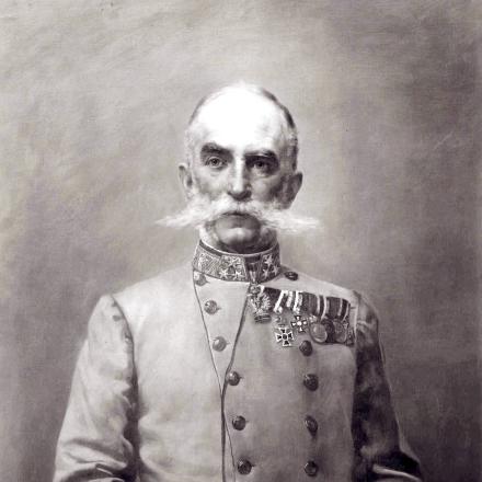 Il Generale Georg von Waldstätten, nuovo Capo di Stato Maggiore austriaco © Foto eines Ölgemäldes  -  wikipedia public domain