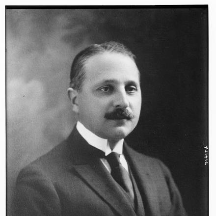 Il Ministro degli Esteri argentino, Honorio Pueyrredon © Congress Library pnp_ggbain.36863