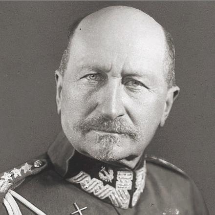 Il Generale Józef Dowbor-Muśnicki © wikipedia. Author unknown public domain