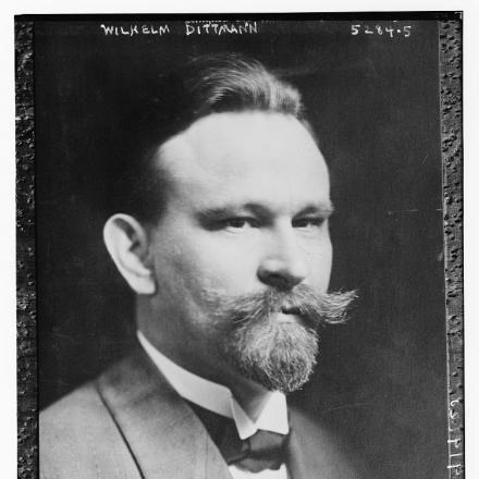 Il deputato del USPD Wilhelm Dittmann © Congress Library pnp_ggbain.31167