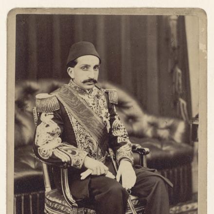 Abdul Hamid II, ex Sultano dell’Impero ottomano © BNF Gallica - ark_12148_btv1b8509998x