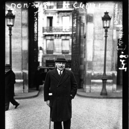 Il deputato francese Henry Franklin-Bouillon © BNF Gallica - Agence Mondial Photo-Presse ark_12148_btv1b9027555q