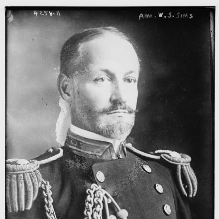 Ammiraglio William Sowden Sims © Congress Library GGB Collection 