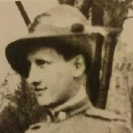 Il Sottotenente Oreste Fioretta comandante del plotone Arditi che riconquistò il Corno di Cavento a quota 3402  il 20 Luglio 1918. anavittorioveneto