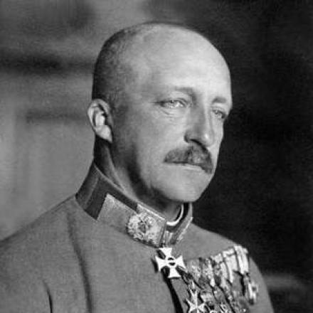 L'Arciduca Joseph d'Austria, comandante supremo delle truppe austro-ungariche sul fronte italiano.