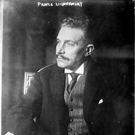 Karl Max von Lichnowsky, ambasciatore tedesco a Londra