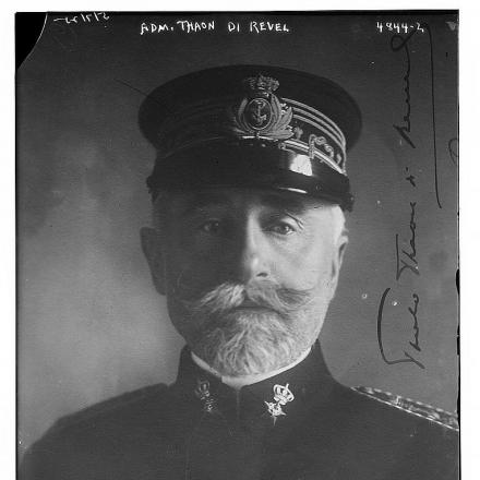 L'Ammiraglio Paolo Thaon di Revel. © Congress Library pnp_ggbain.28322