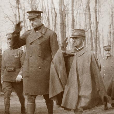 Alberto I del Belgio e Vittorio Emanuele III