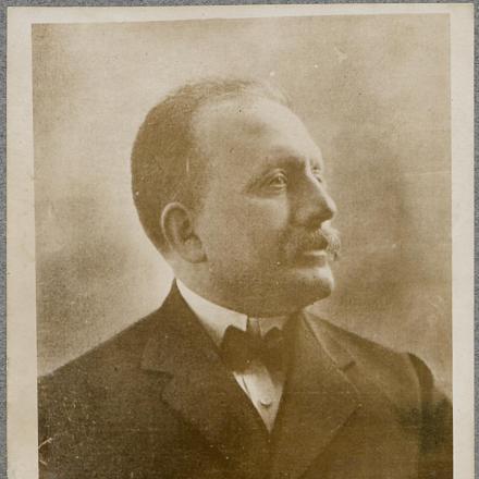 Il Ministro senza portafoglio per le Terre liberate, Salvatore Barzilai, ©The European Library tramite Europeana