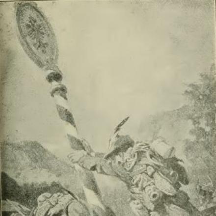 I nostri Alpini abbattono i pali della ingiusta frontiera - Fonte: La guerra italo austriaca 1915 -1919