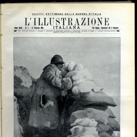 Copertina Illustrazione Italiana 13 febbraio 1916