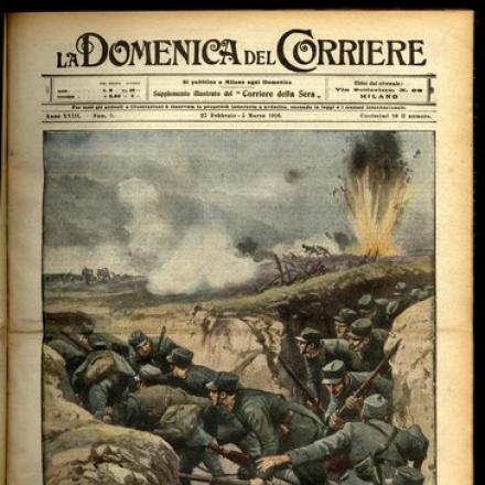 La Domenica del Corriere, 27 febbraio - 05 marzo 1916 - Fonte: Comune di Bologna
