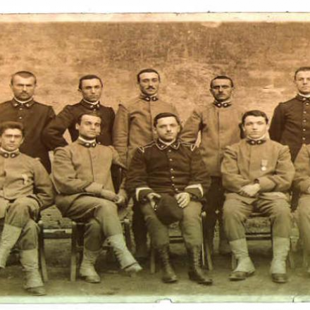 Don Andrea Balestrazzi.  Fonte Il diario della guerra 1915-18 