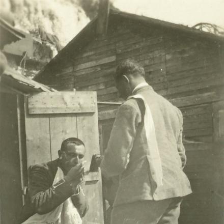 Alpini durante la Grande Guerra - Fonte: Fondo fotografico Monelli, Biblioteca Antonio Baldini