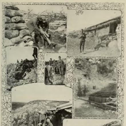 Trincee di Quota 65 - Fonte: Il 13esimo Fanteria di Giuseppe Abate 