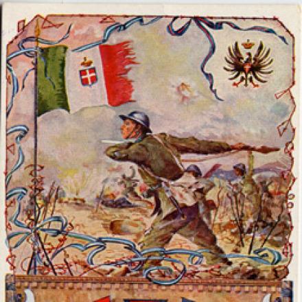 Cartolina 56esima Brigata Marche - ©Museo Civico del Risorgimento di Bologna