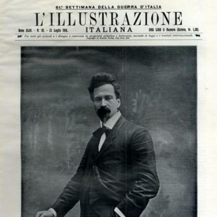 Cesare Battisti - Fonte: Illustrazione Italiana 23 luglio 1916