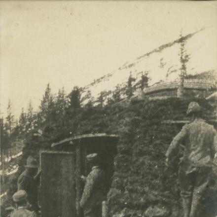 Alpini al lavoro - Fonte: Fondo fotografico Monelli, Biblioteca Antonio Baldini