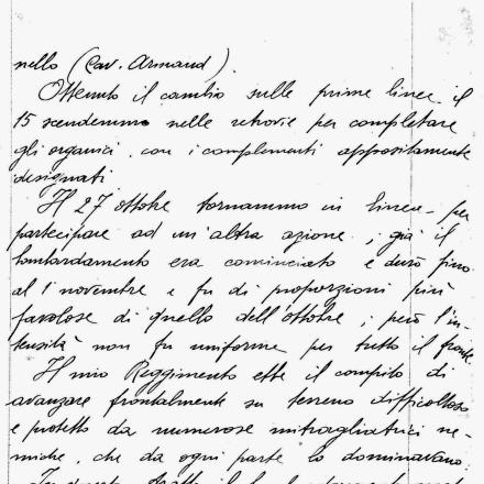 La pagina del diario di Aldo Bardi - Fonte: Gruppo L'Espresso e Archivio diaristico nazionale di Pieve Santo Stefano